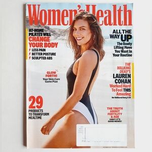Women's Health Magazine October, 2021 Lauren Cohan Tha Walking Dead